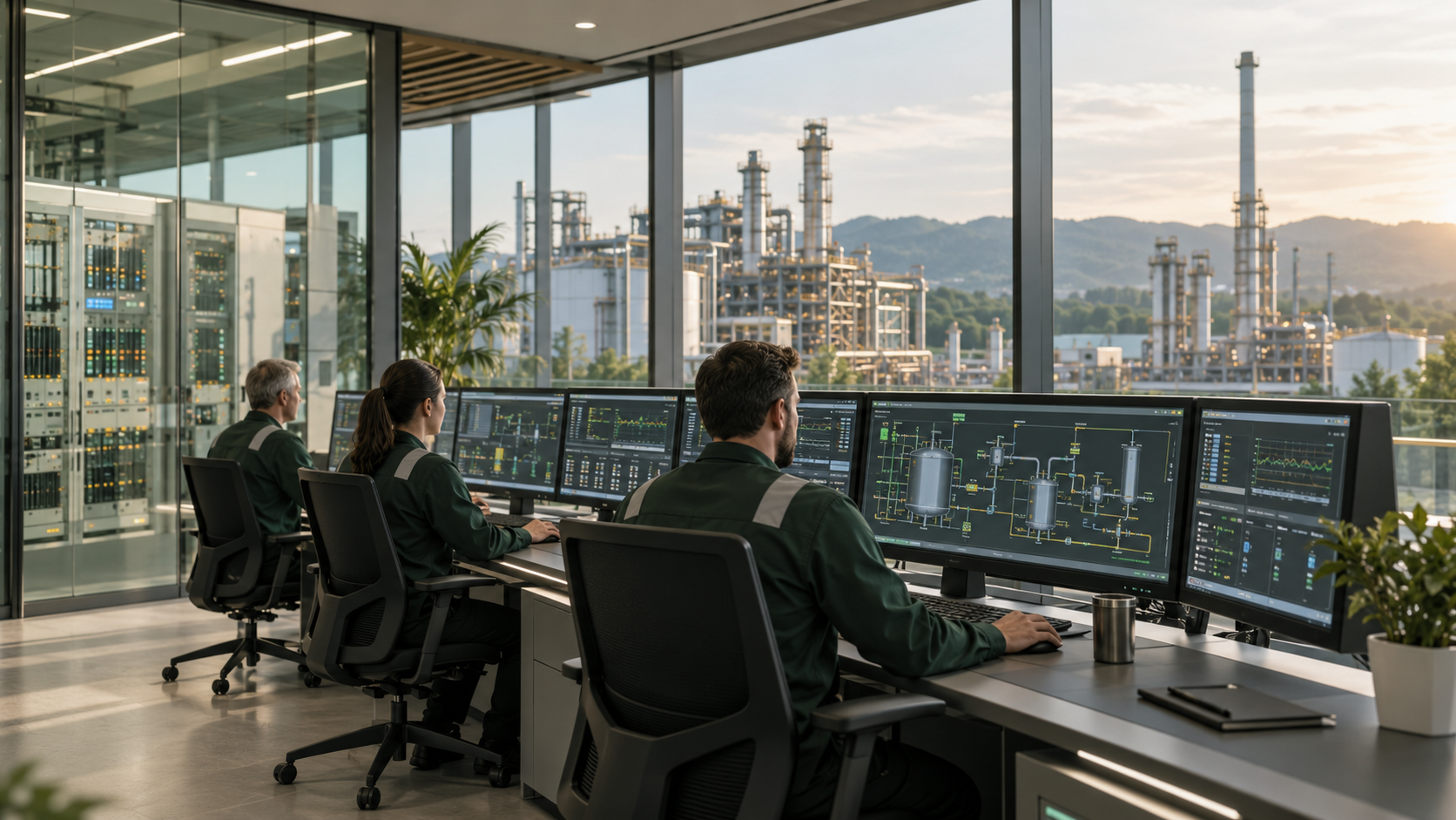 Industrial Control Systems and DCS Cabinets